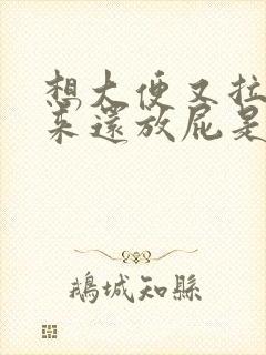 想大便又拉不出来还放屁是怎么回事