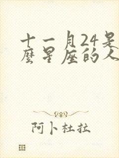 十一月24是什么星座的人