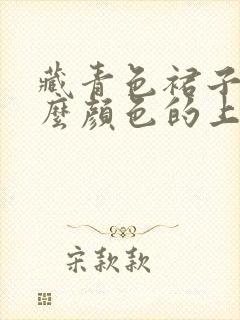 藏青色裙子配什么颜色的上衣