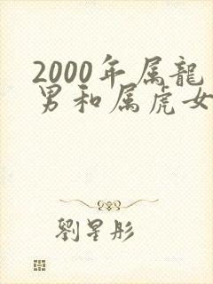 2000年属龙男和属虎女相配吗