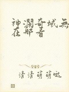 神澜奇域无双珠在哪看