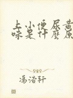 上小便尿黄有腥味是什么原因