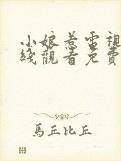 小娘惹电视剧在线观看免费