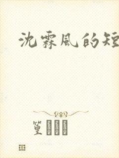 沈霖风的短剧
