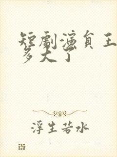 短剧演员王艺阳多大了