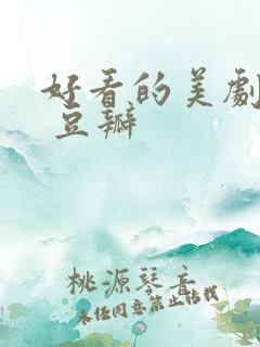 好看的美剧推荐 豆瓣