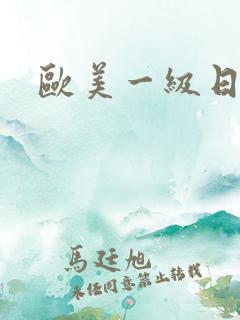 欧美一级日韩片