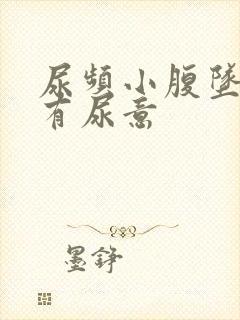 尿频小腹坠胀总有尿意