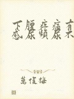 下腹疼痛有坠胀感尿频尿不尽