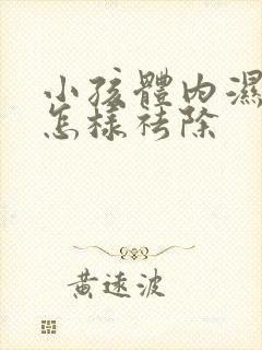 小孩体内湿气重怎样祛除