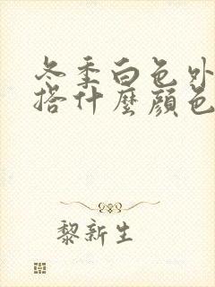 冬季白色外套内搭什么颜色好看