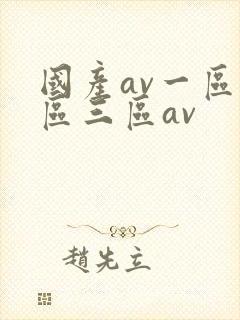 国产av一区二区三区av