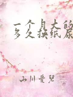 一个月大的婴儿多久换纸尿裤