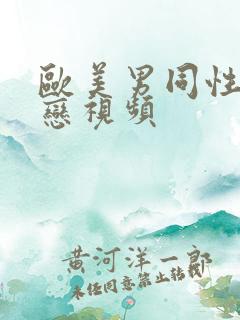 欧美男同性恋性恋视频