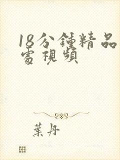 18分钟精品破处视频