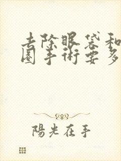 去除眼袋和黑眼圈手术要多少钱