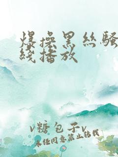 爆操黑丝骚货在线播放