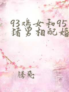 93鸡女和95猪男相配婚姻如何