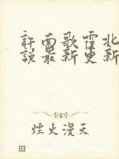 许南歌霍北宴小说最新更新