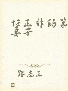 任正非的第一任妻子