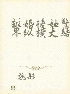 离婚后她惊艳世界纵横大结局