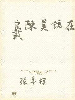 良陈美锦在线下载