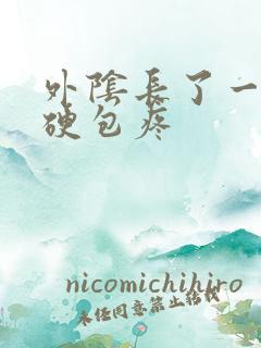 外阴长了一大个硬包疼