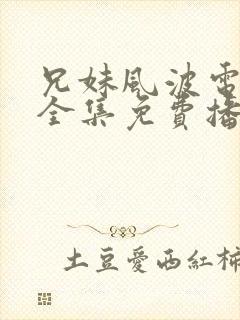 兄妹风波电视剧全集免费播放下载