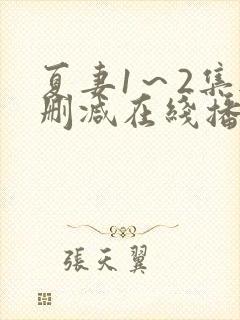 夏妻1～2集无删减在线播放