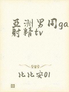 亚洲男同gay射精tv