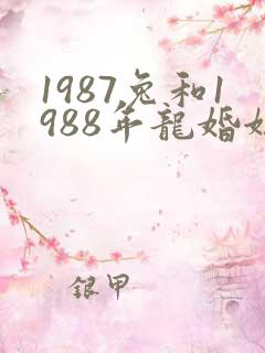 1987兔和1988年龙婚姻好不好