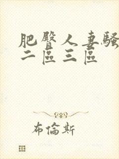 肥臀人妻骚一区二区三区