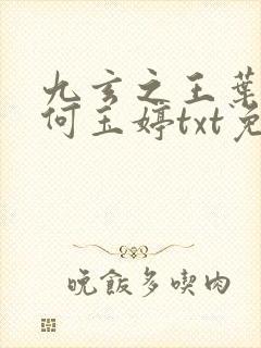 九玄之王叶浮生何玉婷txt免费完整版