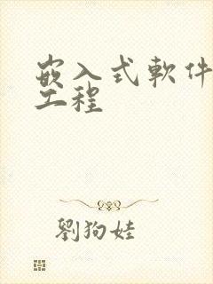 嵌入式软件开发工程