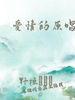 爱情的原唱是谁