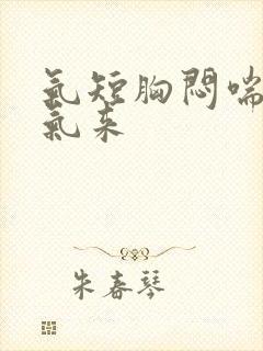 气短胸闷喘不过气来