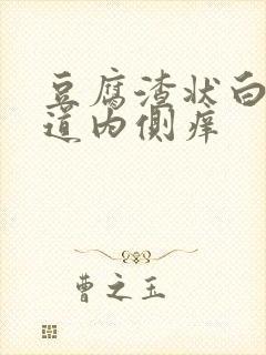 豆腐渣状白带阴道内侧痒