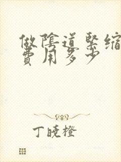 做阴道紧缩手术费用多少