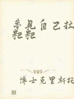 梦见自己拉很多粑粑