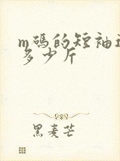 m码的短袖适合多少斤