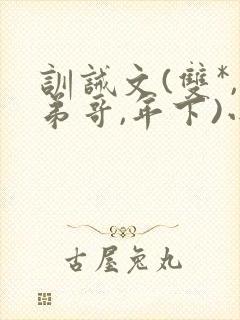 训诫文(双*,弟哥,年下)小说