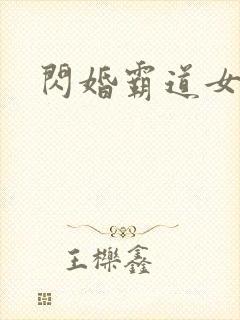 闪婚霸道女总裁