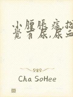 小腹胀痛,总感觉有尿,尿血