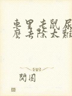 车里老鼠尿味怎么去除太难闻了