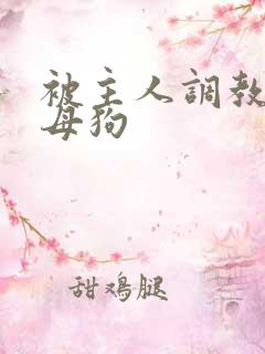 被主人调教成骚母狗