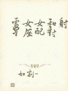 处女女和射手男星座配对