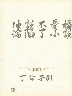 他说不爱婚后却沦陷了小说