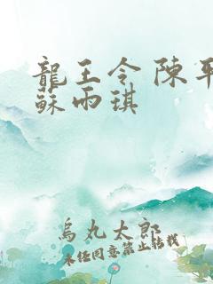 龙王令 陈平 苏雨琪