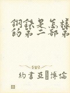 钢铁是怎样炼成的第二部第五章赏析