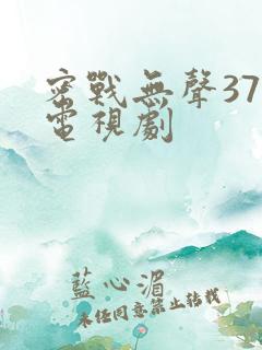 密战无声37集电视剧